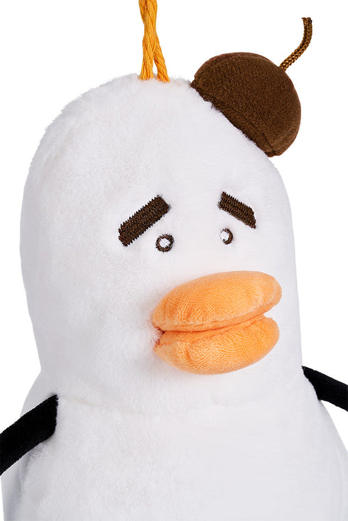 『aya&friends』摸魚事務所  あひるくん ぬいぐるみエコバッグ